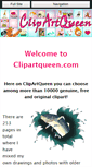 Mobile Screenshot of clipartqueen.com